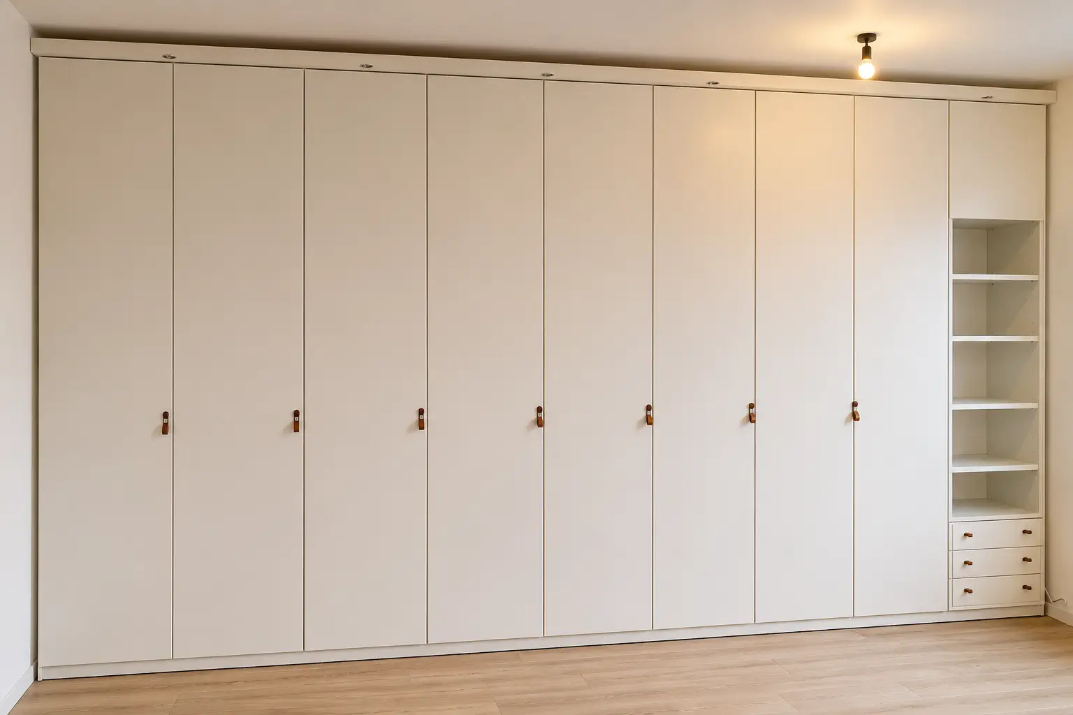 Schlafzimmer Einbauschrank folieren lassen Moebelfolierung